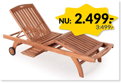 NEW YORK TEAK SOLVOGN - SOMMERUDSALG